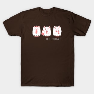 coffee cat cafe T-Shirt